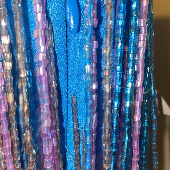 Liv Foster Beaded One Shoulder Mini Dress - Picture 9 of 12